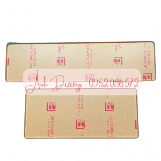 BỘ KHUNG INOX MICA GÒ BIỂN Ô TÔ (BIỂN DÀI + VUÔNG)